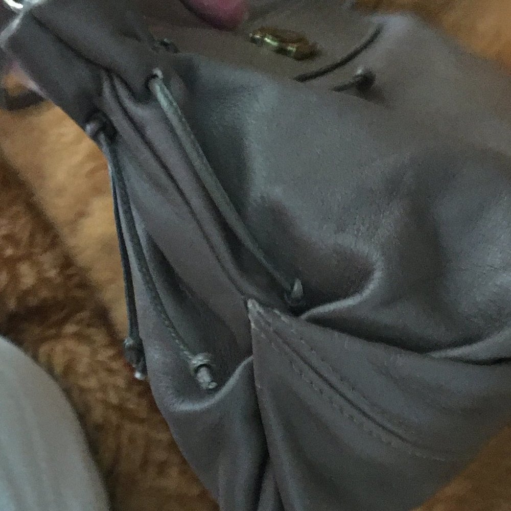 Vintage Etienne Aigner Taupe Shoulder Bag - Picture 4 of 11